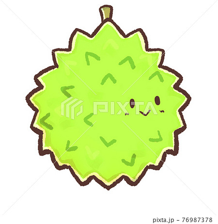 ドリアンのイラスト素材