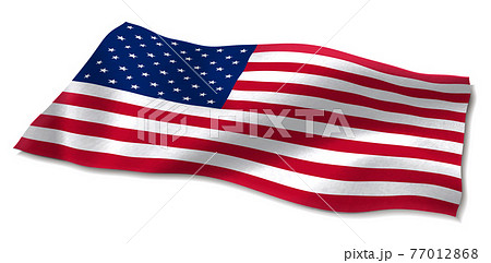 アメリカ国旗のイラスト素材集 ピクスタ