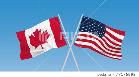アメリカ国旗のイラスト素材集 ピクスタ