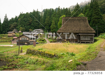 昭和の農家の写真素材 - PIXTA