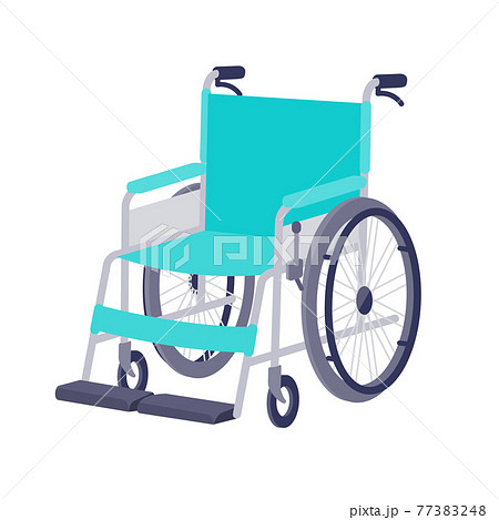 自走式車椅子のイラスト素材
