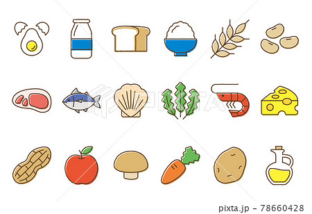 脂質のイラスト素材