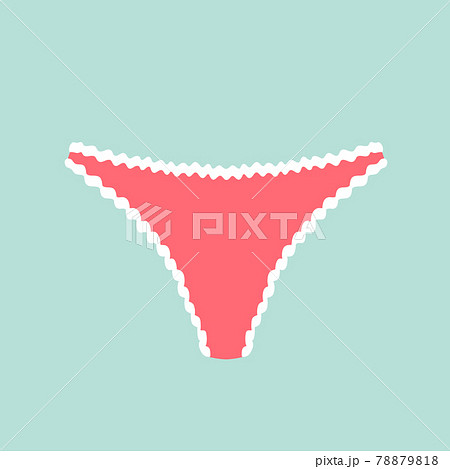 Women's cotton panties with a cute flower print. Trendy women's