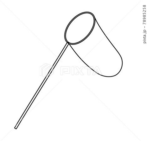 虫捕り網のイラスト素材 Pixta