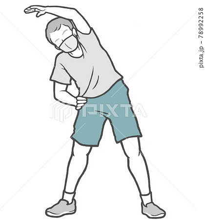 ラジオ体操のイラスト素材集 ピクスタ