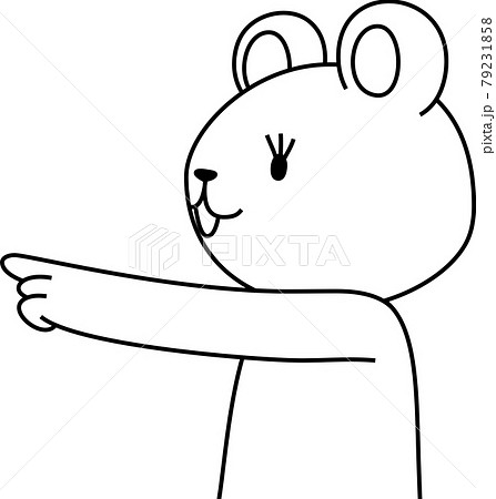 ヒグマのイラスト素材 Pixta
