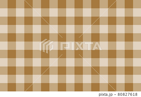 チェック 背景 ブラウン デザインのイラスト素材