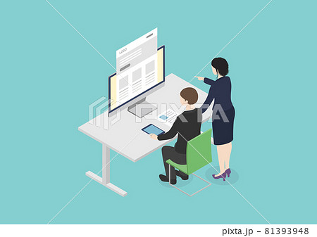 ダブルチェックの写真素材