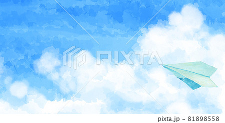 紙飛行機のイラスト素材集 ピクスタ