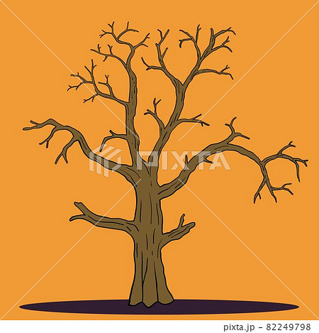 枯れ木 木 枝先 枝のイラスト素材 - PIXTA