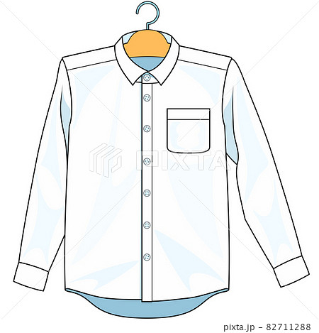 ワイシャツのイラスト素材