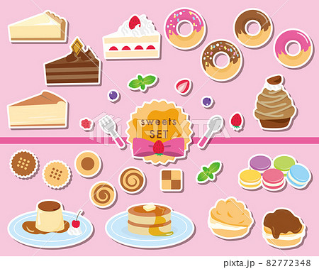 シュークリームのイラスト素材集 ピクスタ