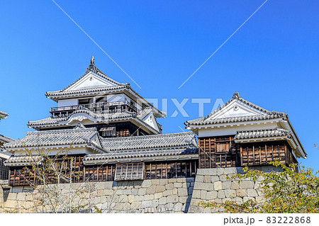 松山城の写真素材 - PIXTA