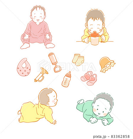 うつ伏せのイラスト素材集 ピクスタ
