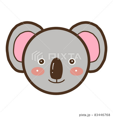 動物 コアラ イラスト かわいいのイラスト素材