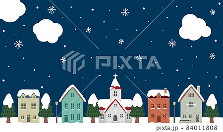 ヨーロッパ 風景 街並 建物のイラスト素材