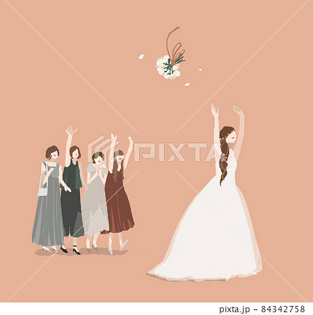 ウエディングプランナーのイラスト素材 ウエディングプランナーのイラスト素材
