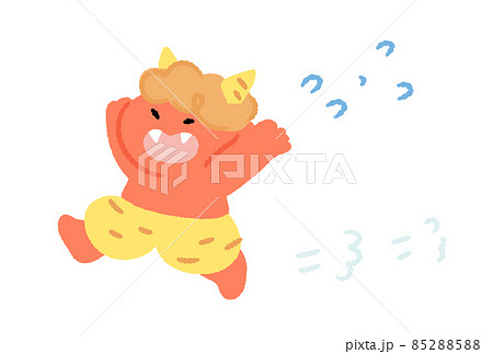 鬼のパンツのイラスト素材
