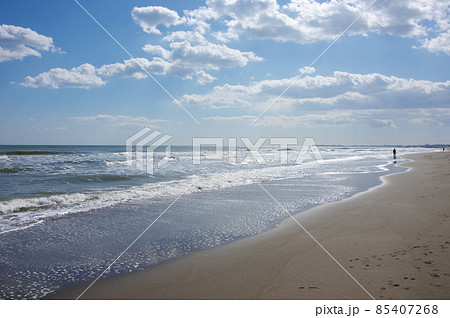 九十九里浜照片素材