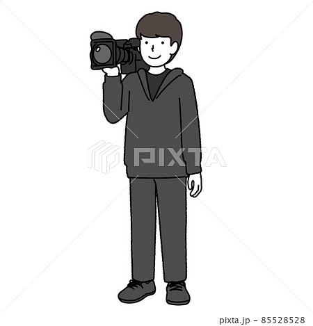 カメラマンのイラスト素材集 ピクスタ