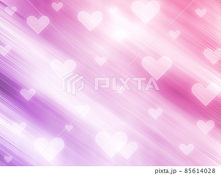 ハート ピンク 壁紙 輝きの写真素材