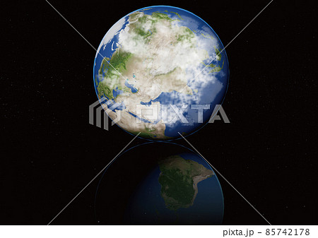 太陽系 太陽 地球 リアルの写真素材 太陽系 太陽 地球 リアルの写真素材