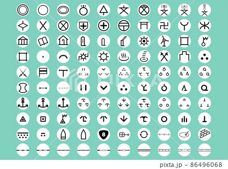 郵便 郵便局 地図記号 アイコンのイラスト素材 郵便 郵便局 地図記号 アイコンのイラスト素材