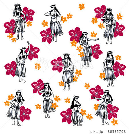 フラダンスのイラスト素材集 ピクスタ フラダンスのイラスト素材集 ピクスタ