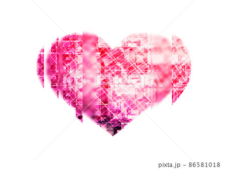 バレンタインカードのイラスト素材