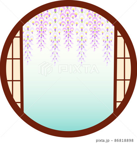 凛とした花のイラスト素材