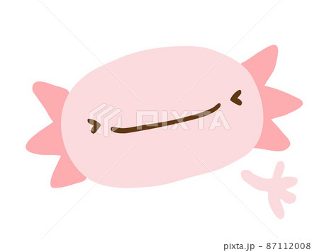 ウーパールーパーのイラスト素材集 ピクスタ