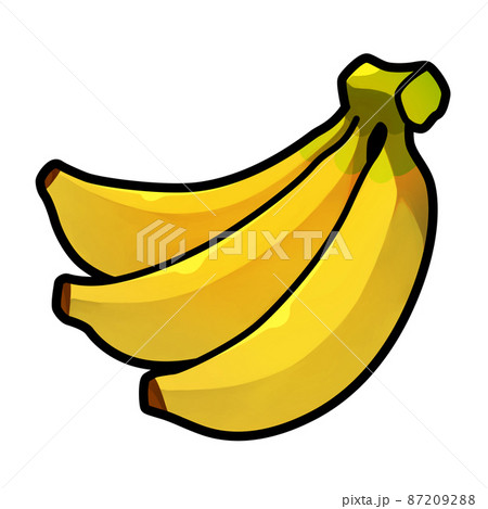 バナナのイラスト素材集 ピクスタ