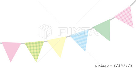 フラッグのイラスト素材