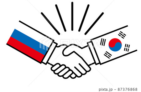 韓国国旗のイラスト素材集 ピクスタ
