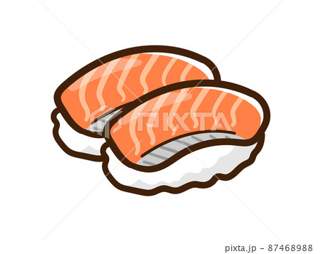 サーモンのイラスト素材 サーモンのイラスト素材