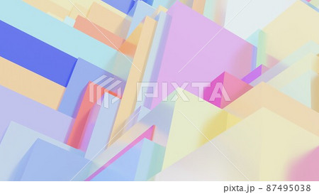 鏡面反射のイラスト素材