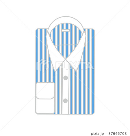 ワイシャツのイラスト素材