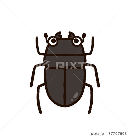 クワガタのイラスト素材集 ピクスタ