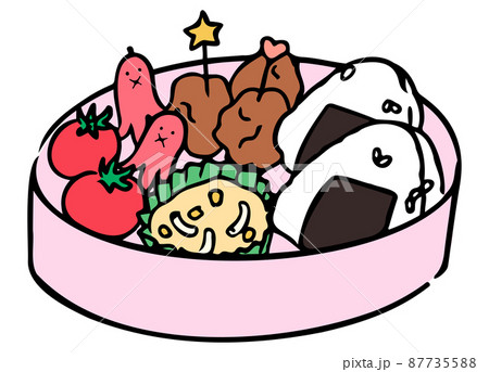 たこさんウインナーのイラスト素材