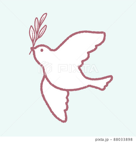 平和の象徴のイラスト素材