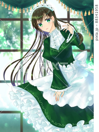 フリルドレスのイラスト素材 - PIXTA