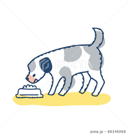 犬 動物 イラスト 横向きの写真素材 犬 動物 イラスト 横向きの写真素材