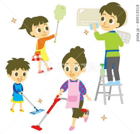 大掃除のイラスト素材集 ピクスタ