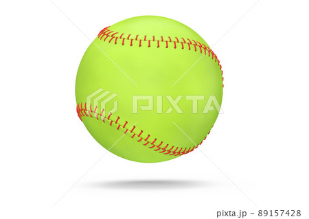 ピッチャー ソフトボール イラスト スポーツの写真素材