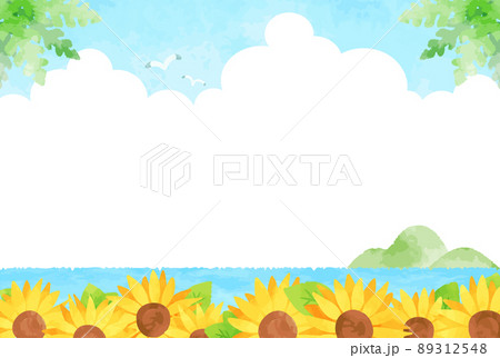 癒される 癒し 綺麗のイラスト素材