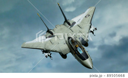 戦闘機プラモデルの写真素材