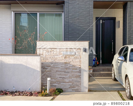 モダンな戸建て住宅の外観イメージ