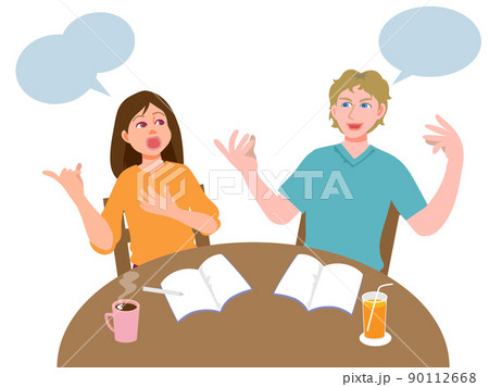 英会話教室のイラスト素材