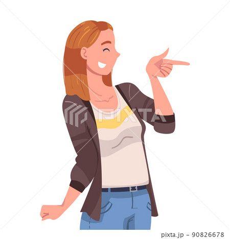 女性 女 指 鉄砲のイラスト素材 女性 女 指 鉄砲のイラスト素材