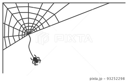 蜘蛛の巣の画像 イラスト素材 ピクスタ